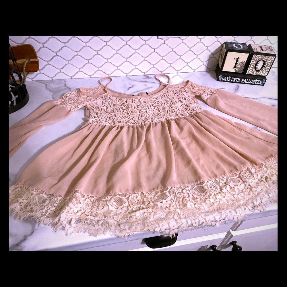 Adorable champagne coloured top